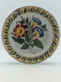 Original Kællinghusen tallerken fajance, klinket