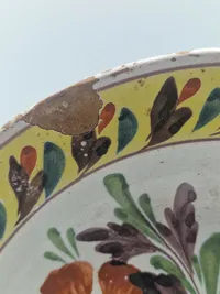 Original Kællinghusen tallerken fajance, klinket