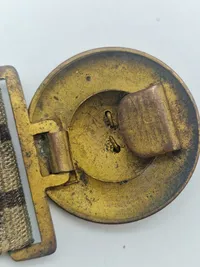 Originalt prøjsisk ww1 officers bæltespænde