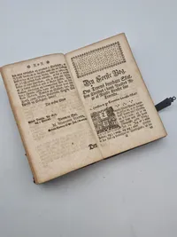 Original dansk 1700 tals bog