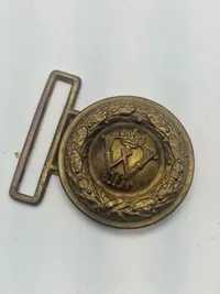 Originalt prøjsisk ww1 officers bæltespænde