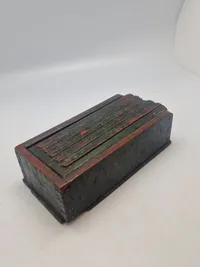 Originalt dansk almue tobaks æske