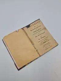 Originalt sjældent reglement for brandcorpserne og nattevagterne på de dansk vestindiske øer samt for Frie-corpset på St. Thomas 1820