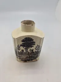 Original engelsk te dåse af fajance