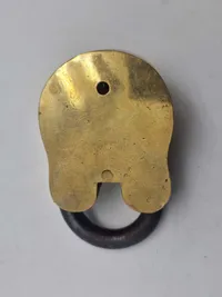Original 1800 tals hængelås med nøgle