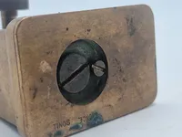 Original bord lighter af messing