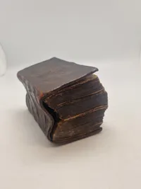 Original 1700 tals religiøs bog