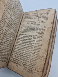 Original 1700 tals religiøs bog