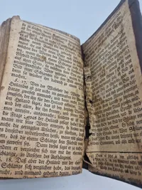Original 1700 tals religiøs bog