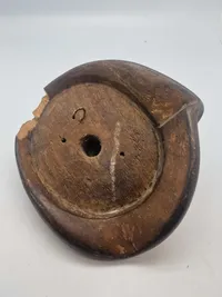 Original 1800 tals hatteform af træ