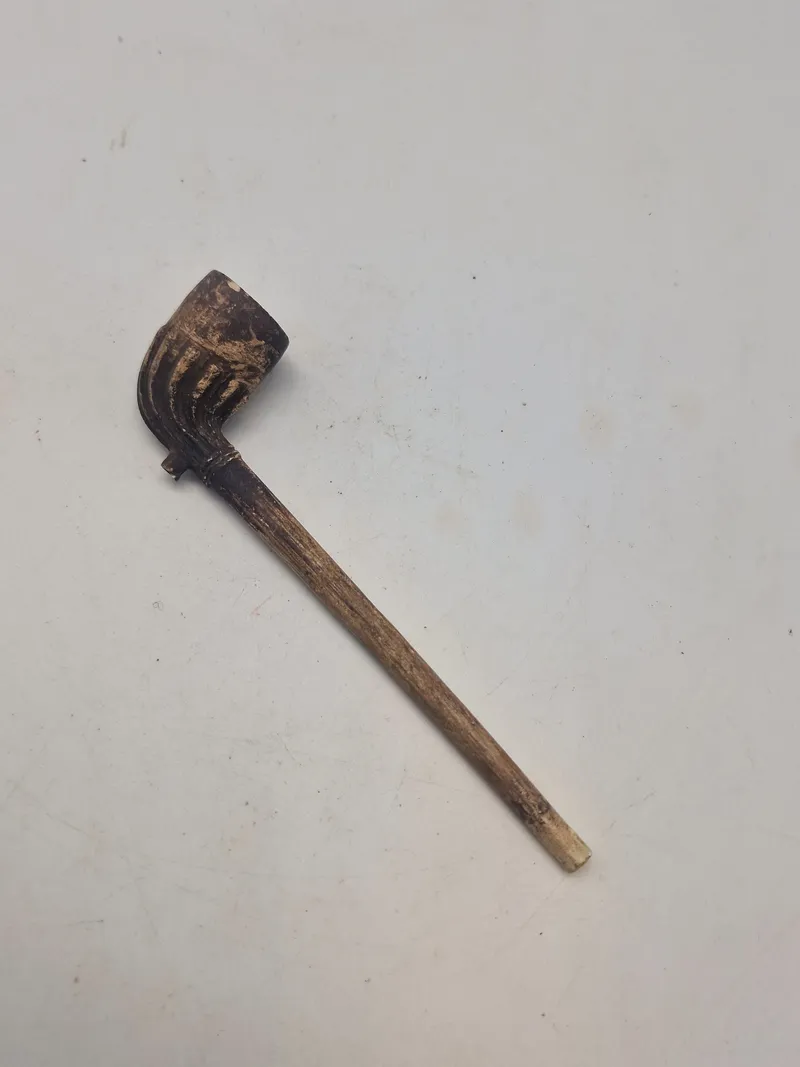 Original 1800 tals kridtpibe