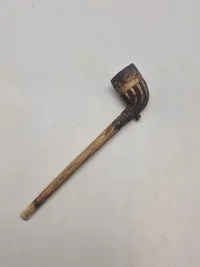 Original 1800 tals kridtpibe