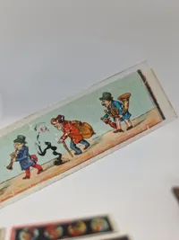 Original 1800 tals børnebillede fremviser