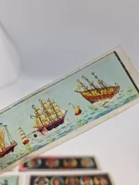 Original 1800 tals børnebillede fremviser