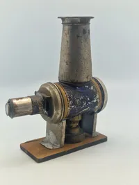 Original 1800 tals børnebillede fremviser