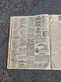 Originalt sæt in bundende aviser fra 1863