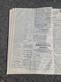 Originalt "Fædrelandet" fra 1864