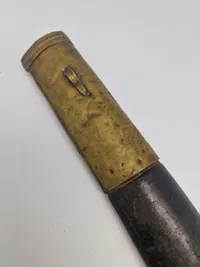 Original osmanisk Yatagan med mesterstempel