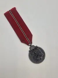 Original tysk østfront medalje med fremstiller i ringen