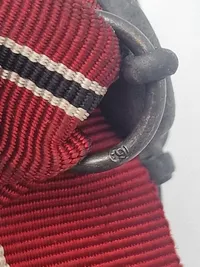 Original tysk østfront medalje med fremstiller i ringen
