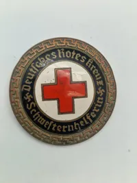 Originalt tysk DRK Schwefterhelferin badge - ww2