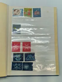 Samling danske julemærker - 1947 og frem