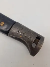 Original israelsk m-49 bajonet - næsten lig den tyske