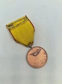 Original æresmedalje fra forsvarets brevdue flyvning “Bronze”