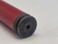 Sjælden originalt 8X57JS eksercerpatron lavet af rød kunststof/plast - tysk ww2