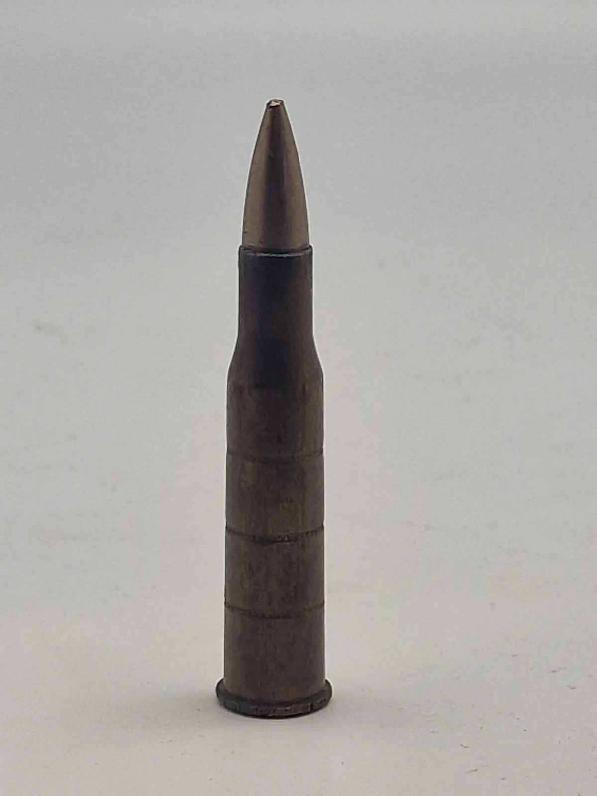 Original 8X58RD eksercerpatron for gevær 89 - HL stemplet for Hærens Laburatorium årgang 1928
