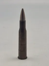 Original 8X58RD eksercerpatron for gevær 89 - HL stemplet for Hærens Laburatorium årgang 1928