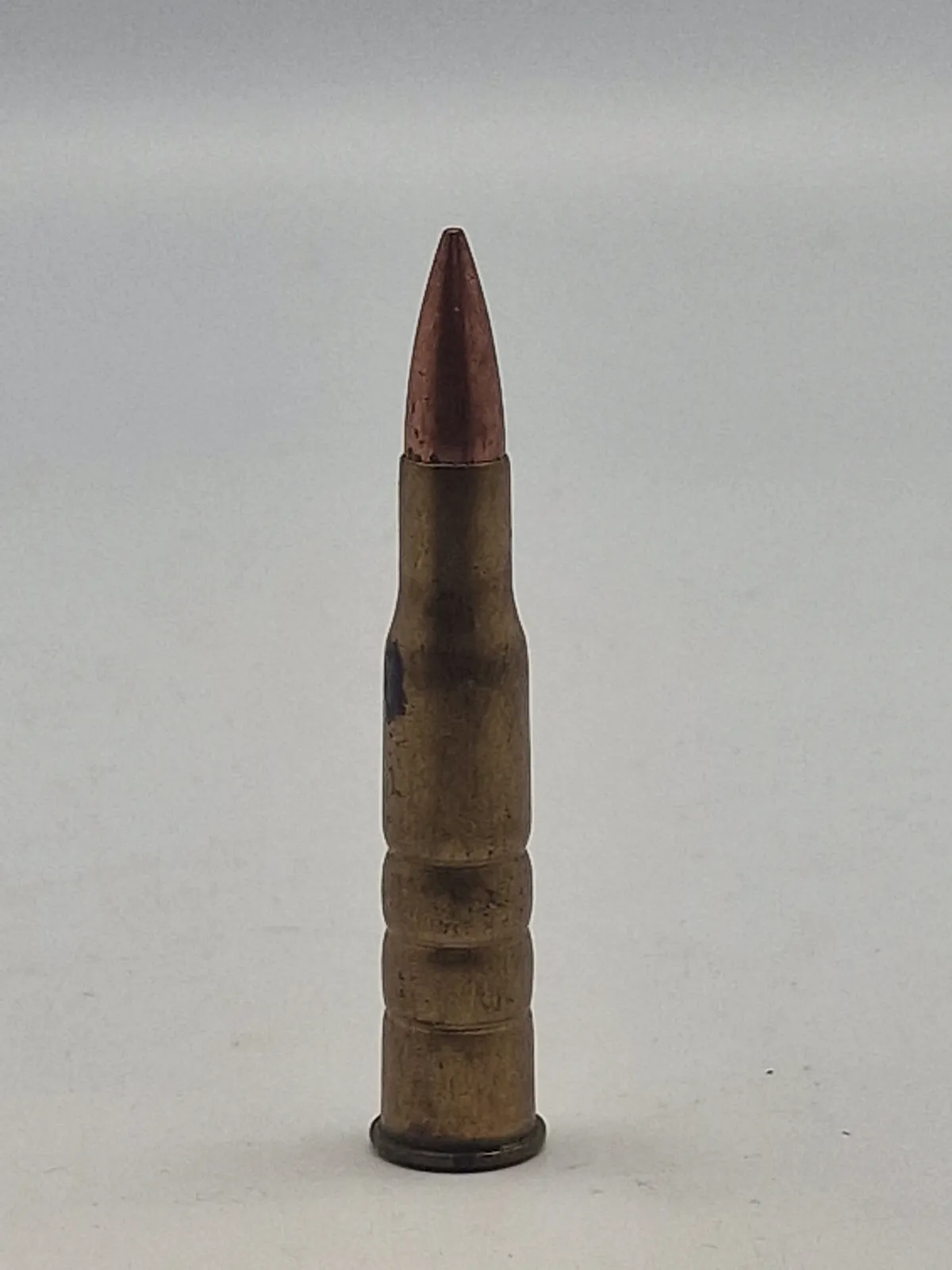 Original 8X58RD eksercerpatron for gevær 89 - HL stemplet for Hærens Laburatorium årgang 1905