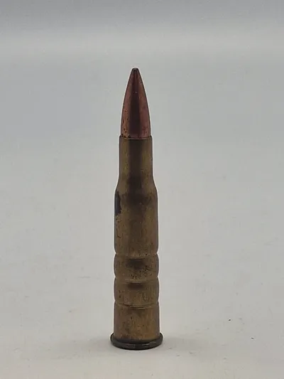 Original 8X58RD eksercerpatron for gevær 89 - HL stemplet for Hærens Laburatorium årgang 1905