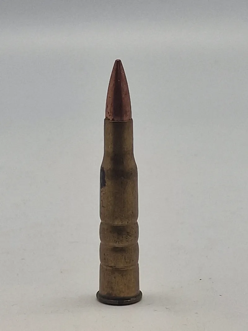 Original 8X58RD eksercerpatron for gevær 89 - HL stemplet for Hærens Laburatorium årgang 1905