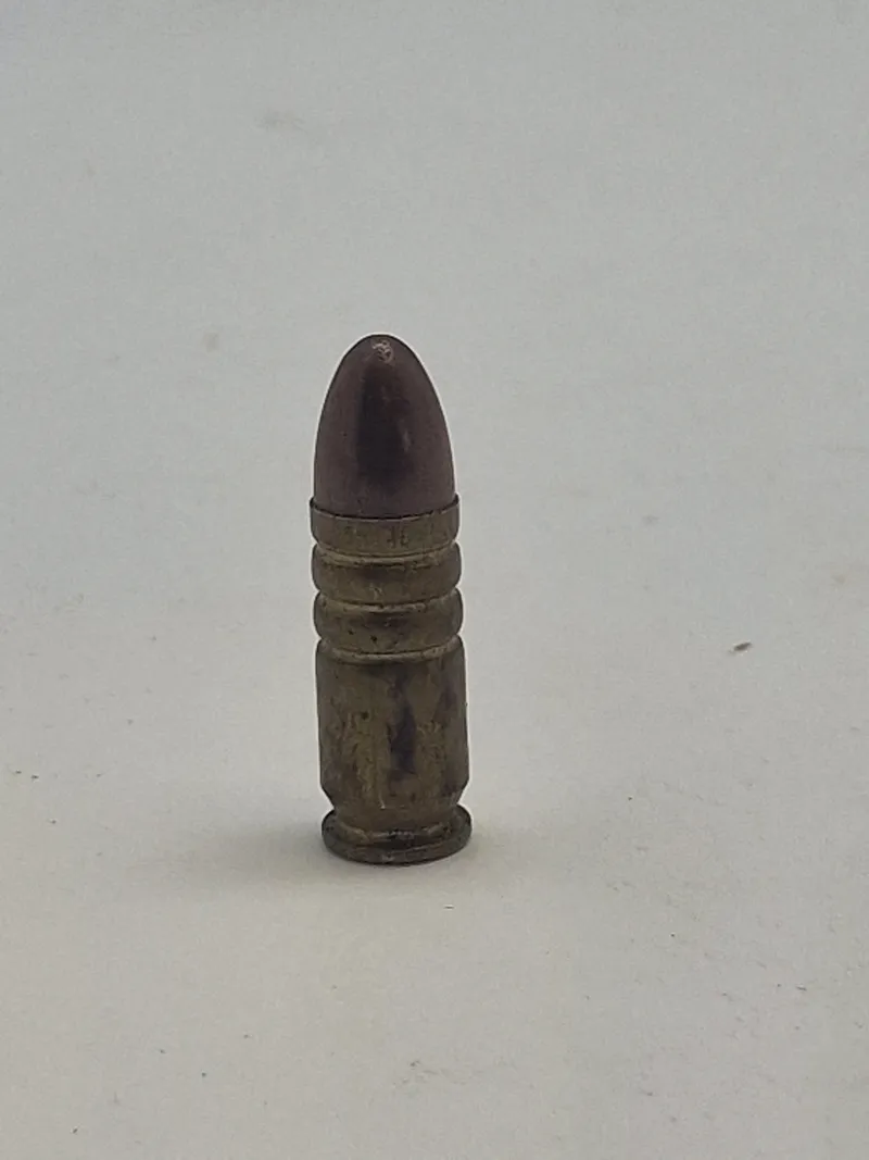 Original dansk eksercerpatron for pistol 1910/21
