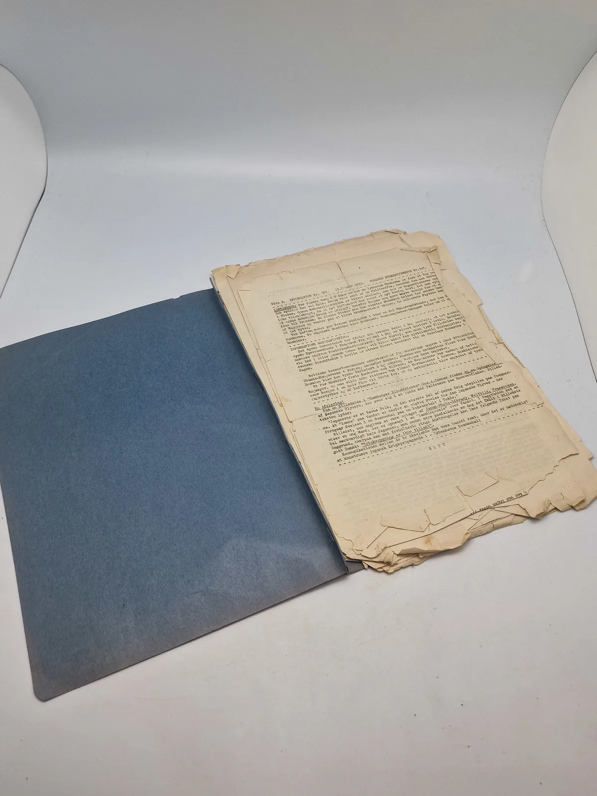 Originalt illegalt hæfte (Nordisk nyhedstjeneste) ww2