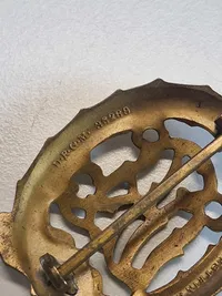 Originalt Deutsches Reichssportabzeichen (DRL) Gold - med fremstiller