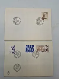 Samling førstedags kuverter
