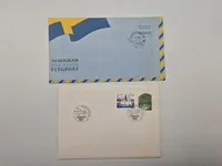 Samling førstedags kuverter