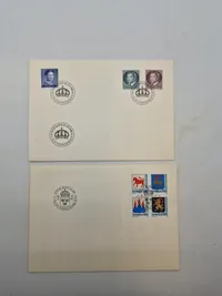 Samling førstedags kuverter