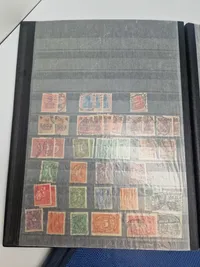 Samling ww1 & ww2 frimærker (også nyere)
