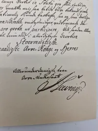 Dansk 1700 tals kongebrev - genoptryk