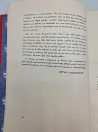 Original bog - Norgesfonden, med brev