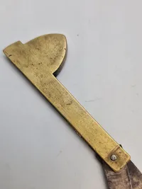 Original sneppert til åreladning, stammer fra Kruså, Sønderjylland
