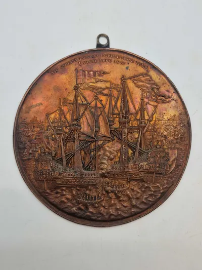 Medalje for slaget ved Køge bugt, 1677 - kopi