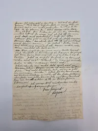 Samling original Waffen-SS feltpost fra samme mand