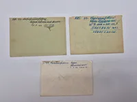 Samling original Waffen-SS feltpost fra samme mand