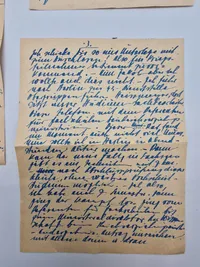Samling original Waffen-SS feltpost fra samme mand