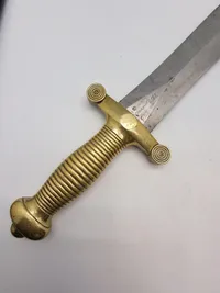 Original French M1831 Artillery Glaive Side Arm in Scabbard