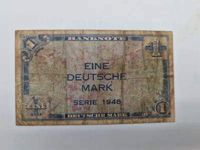 Original 1 Deutsche Mark 1948